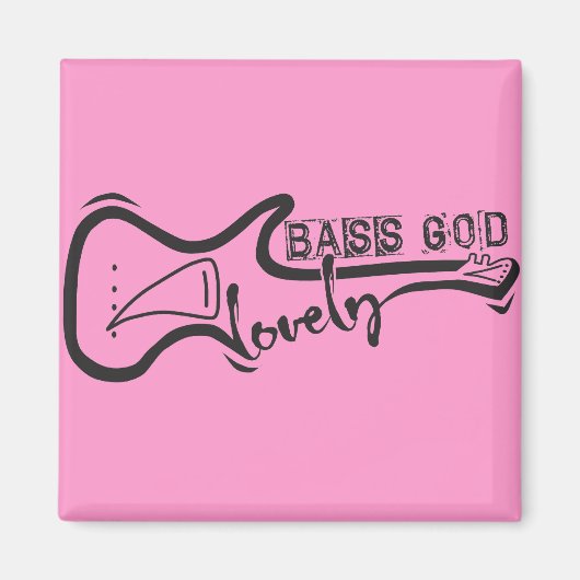 BassGodラブリーマグネット マグネット (正面)