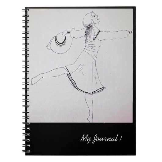 Bassieのジャーナル ノートブック (正面)