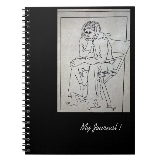 Bassieのジャーナル ノートブック (正面)