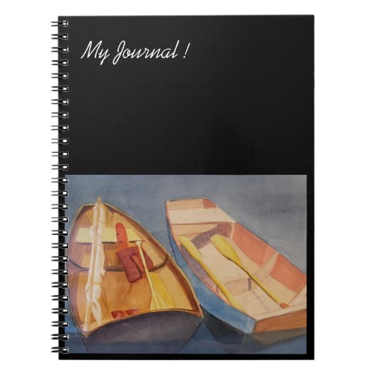 BassieのRowboat Journal ノートブック (正面)