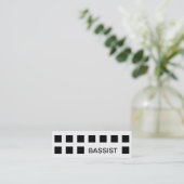 BASSIST(マスモダンク)ミニ名刺 スキニー名刺 (スタンド正面)