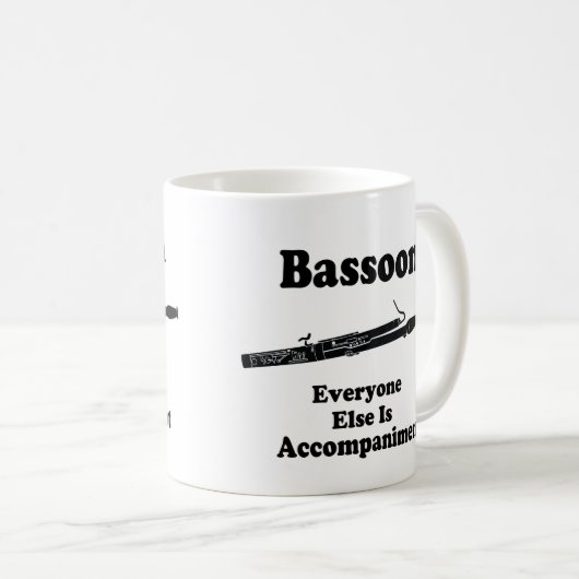 Bassonのギフト コーヒーマグカップ (正面右)