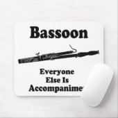 Bassonのギフト マウスパッド (マウス)