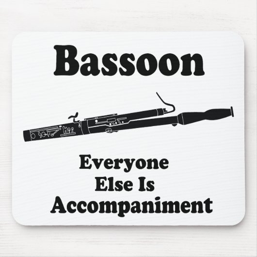 Bassonのギフト マウスパッド (正面)