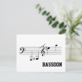 Bassoonの遊Rangeはがき ポストカード (スタンド正面)