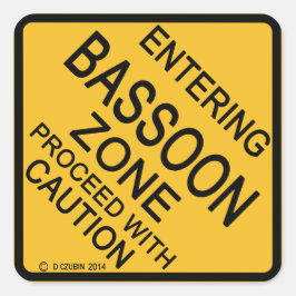 Bassoonゾーンへの入力 スクエアシール