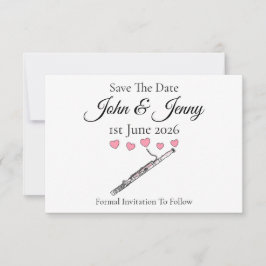 Bassoonミュージシャンウェディング日付を保存