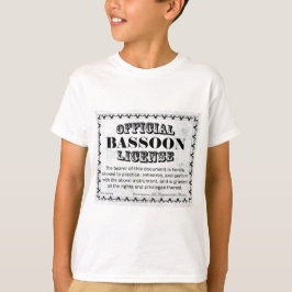Bassoonライセンス Tシャツ