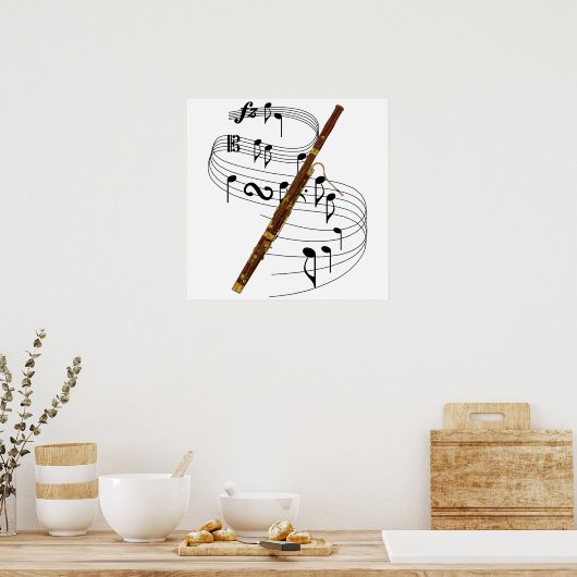 Bassoon ポスター (キッチン)