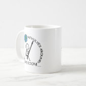 Bassoon – ワールド・リボルブのまわりに コーヒーマグカップ (正面左)