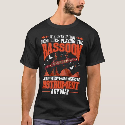 Bassoon Bassoonist Tシャツ (正面)