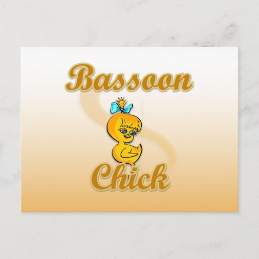 Bassoon chick ポストカード (正面)