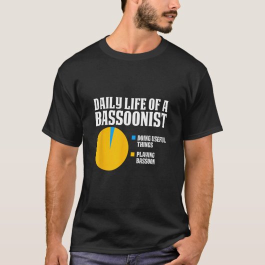 Bassoon Daily Life Of Bassoonist 1 Doing Things 2 Tシャツ (正面)