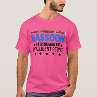 Bassoon Instrument For Smart People Bassoonist vin Tシャツ