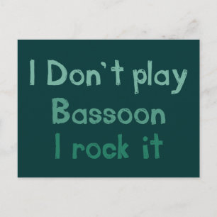 Bassoon Rock Itはがき ポストカード