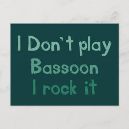 Bassoon Rock Itはがき ポストカード