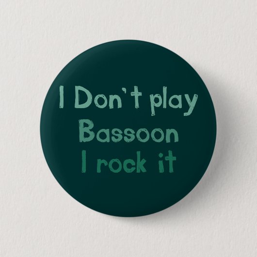 Bassoon Rock Itボタン 缶バッジ (正面)