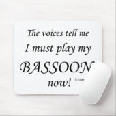 Bassoon VoicesがMustと遊言う マウスパッド (マウス)