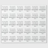 Bassoon VoicesがMustと遊言う ラッピングペーパー (フラット)