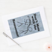 Bassoonistの長方形のシールを台無しにしない 長方形シール (封筒)