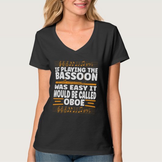 Bassoonist Bassoon Expert Tシャツ (正面)