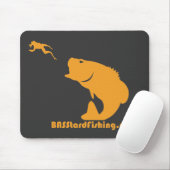 BASStardの魚釣りのマウスパッド マウスパッド (マウス)