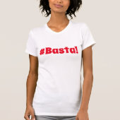 #Basta Hashtag Tシャツ (正面)