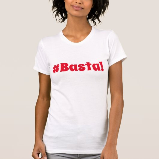 #Basta Hashtag Tシャツ (正面)