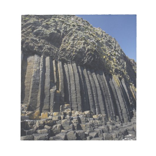 Bastalt Columns by Fingal's Cave, Staffa, off ノートパッド (正面)
