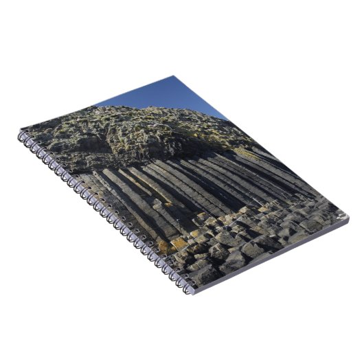 Bastalt Columns by Fingal's Cave, Staffa, off ノートブック (右側)