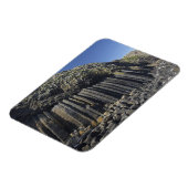 Bastalt Columns by Fingal's Cave, Staffa, off マグネット (左側)