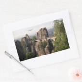 Bastei Bridge in Germany rectangleステッカー 長方形シール (封筒)