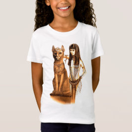 Bastetのエジプト猫の女神 Tシャツ