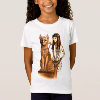 Bastetのエジプト猫の女神 Tシャツ