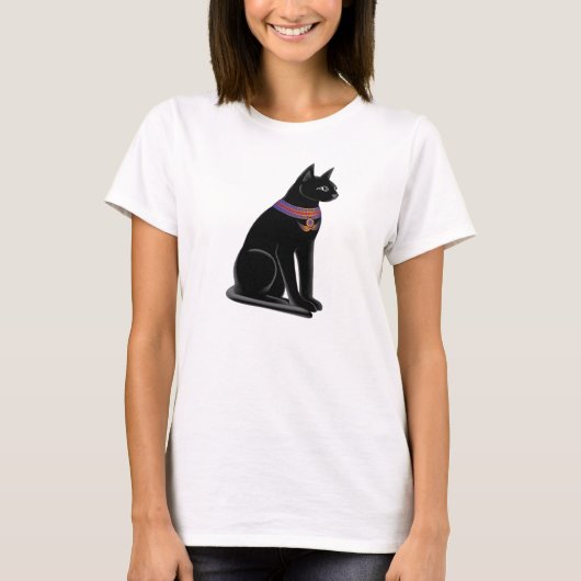 Bastet猫のTシャツ Tシャツ (正面)