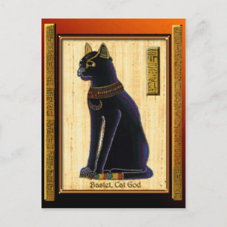BASTET ~エジプト猫ゴッド・ヒストリックアート ポストカード