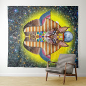 Bastet タペストリー (インサイチュ(横))