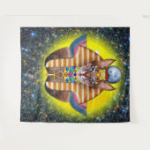 Bastet タペストリー (正面(横))