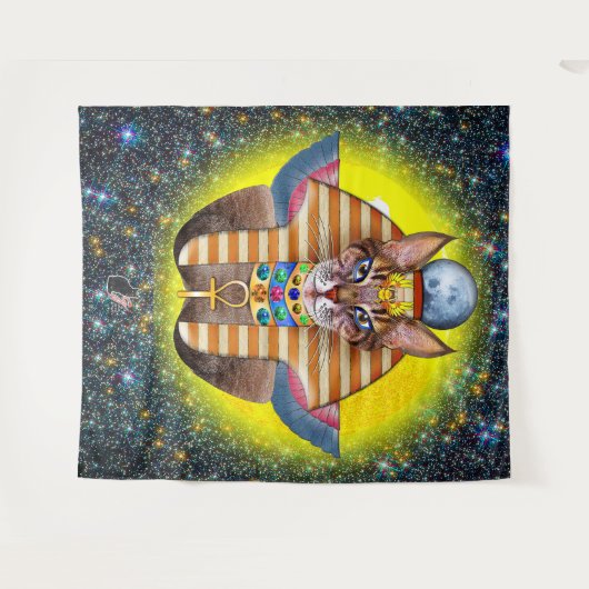 Bastet タペストリー (正面(横))