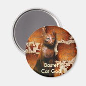 BASTET ~古代エジプトの猫の神 マグネット (正面/裏面)