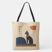Bastet Egyptian Cat Tote Bag トートバッグ (裏面)