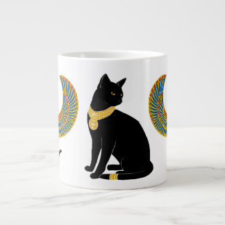 Bastet: Isisの飛んだ猫! ジャンボコーヒーマグカップ