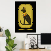 Bastet Poster ポスター (ホームオフィス)