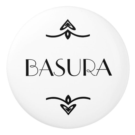 Basura セラミックノブ (正面)