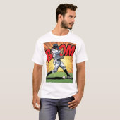 Bat Ball Boom T20 Cricket Graphic Tee Tシャツ (正面フル)