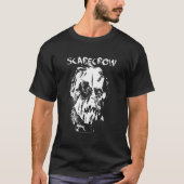 Bat Begins Scarecrow Face Tシャツ (正面)