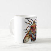 Bat Bug Insect 300824IREF203 - Watercolor コーヒーマグカップ (正面左)
