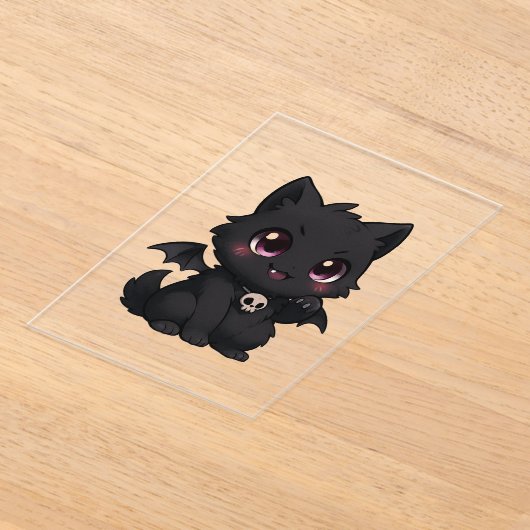 - "Bat Cat Blaze" アクリル招待状 (レイダウン)