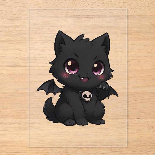 - "Bat Cat Blaze" アクリル招待状 (正面)