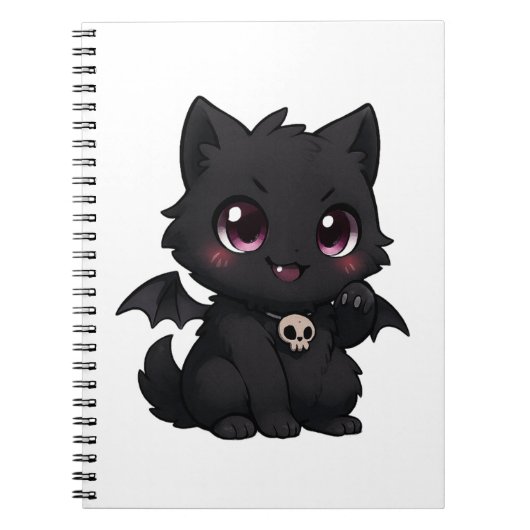 - "Bat Cat Blaze" ノートブック (正面)